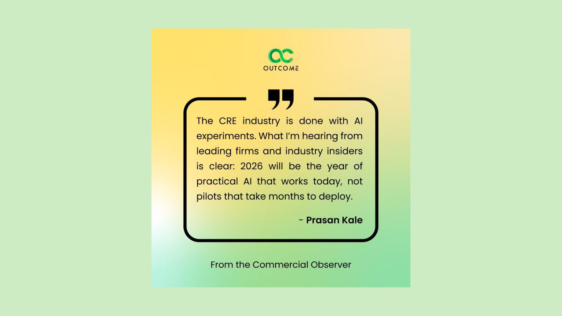 Commercial Observer Feature