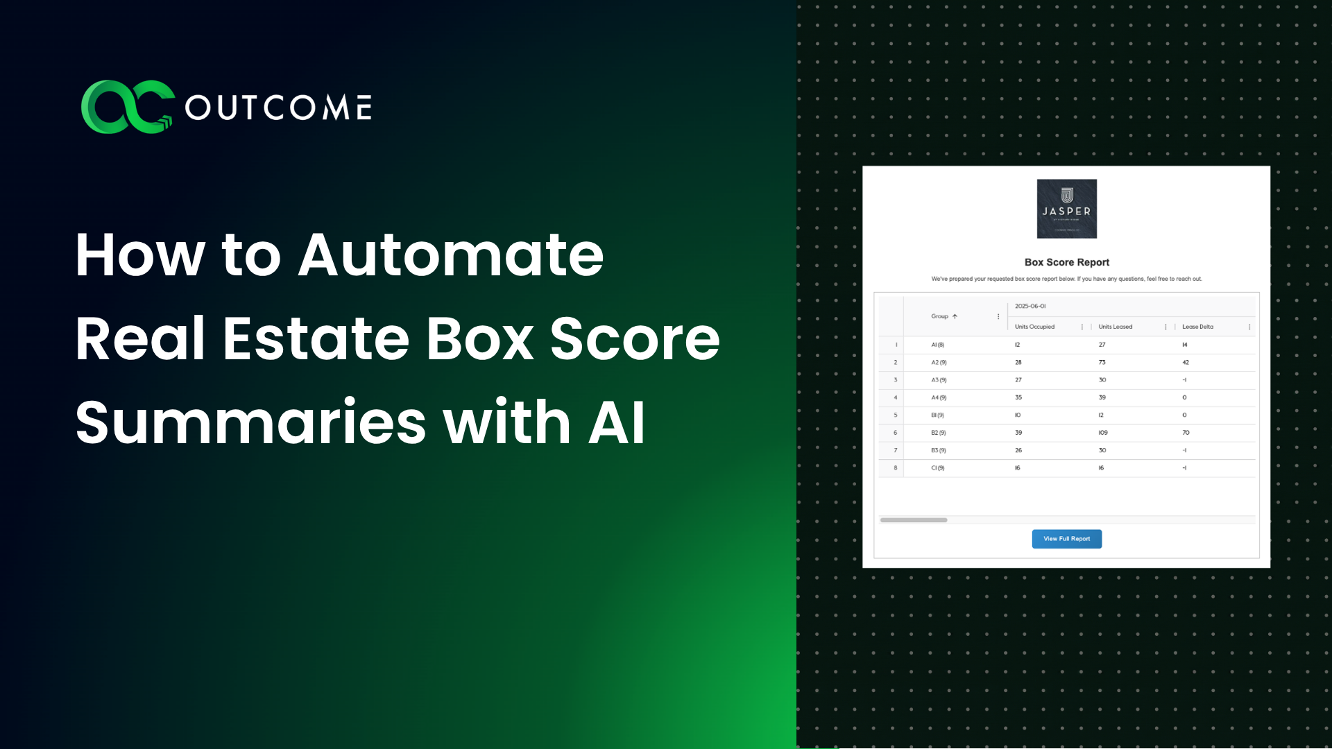 How to Automate Real Estate Box Score Summaries with AI