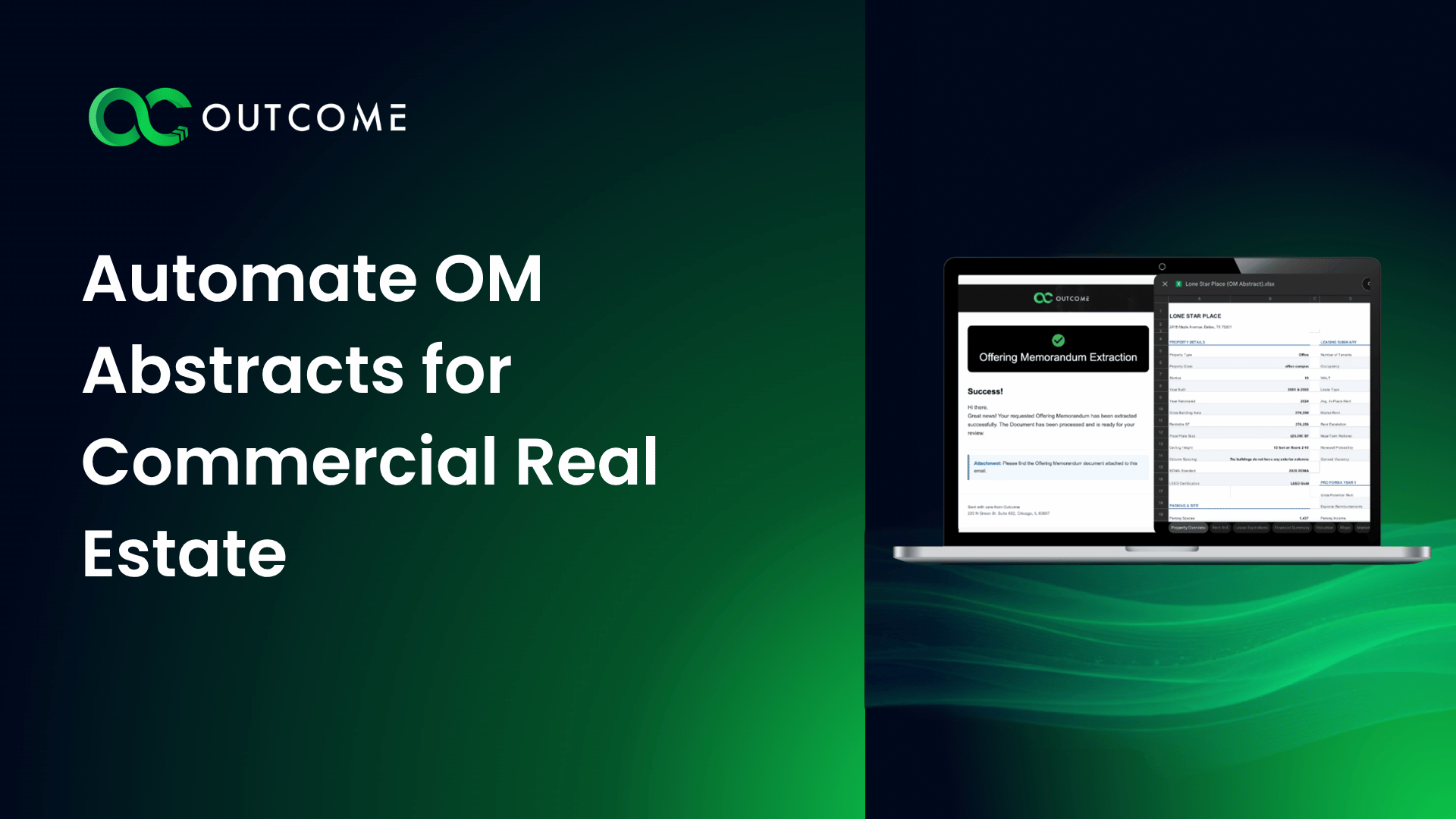 Automate OM Abstracts for Commercial Real Estate